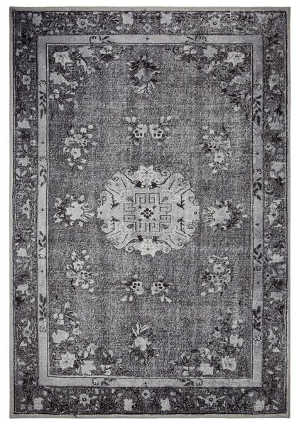 Hanse Home Collection koberce Kusový orientální koberec Chenille Rugs Q3 104762 Dark-Grey - 200x290 cm