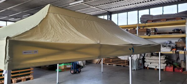 Střešní plachta pro nůžkový stan 3x6m ALU Standard i Premium - Použitá barva Olivová
