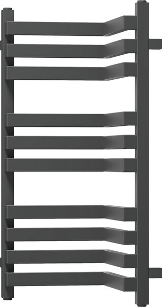 Mexen Loop, koupelnový radiátor 750 x 375 mm, 413 W, antracitová, W129-0750-350-00-66