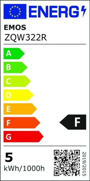 EMOS Chytrá LED žárovka GoSmart E14 4,8W 230V Wi-Fi RGB stmívatelná