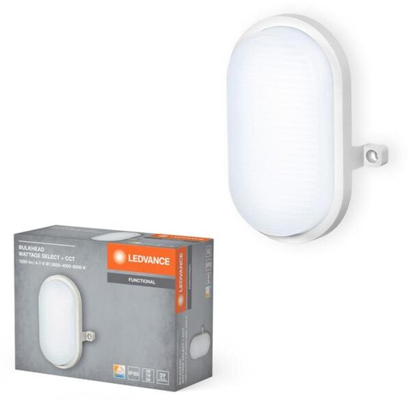 LEDVANCE LED venkovní nástěnné svítidlo Bulkhead 4W/7W/9W CCT bílé 4058075845527
