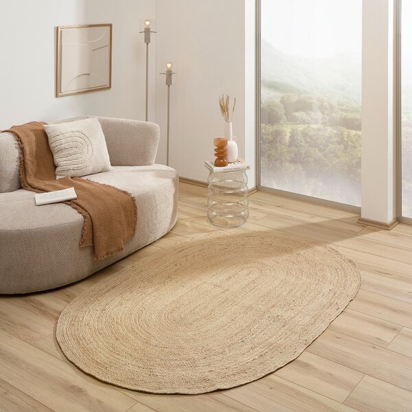 JUTOVÝ KOBEREC, 130/190 cm přírodní barvy Linea Natura - Online Only koberce & rohožky, Online Only