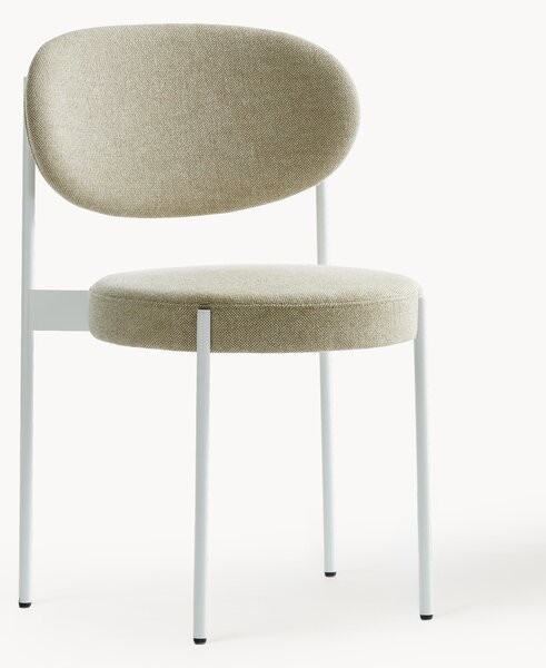 Vlněná polstrovaná židle Series 430, design Verner Panton