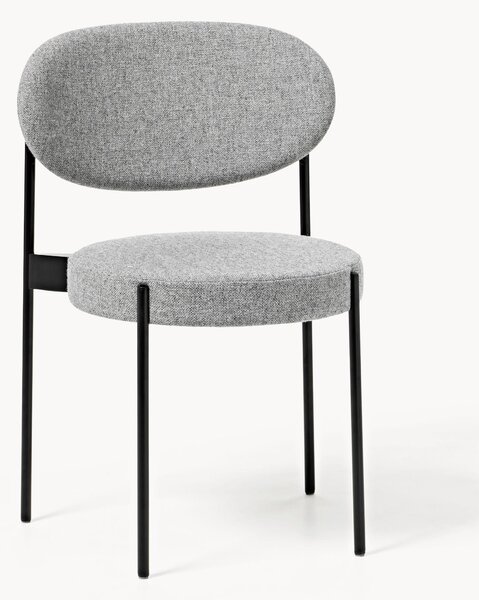 Vlněná polstrovaná židle Series 430, design Verner Panton