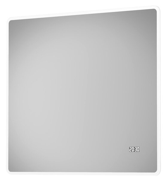 Silver Zrcadlo s LED osvětlením Sintra, 80 × 70 cm