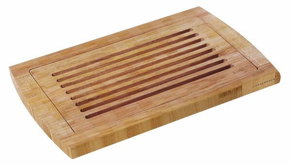 Prkénko na krájení chleba 42 x 28,5 x 2 cm, bambus - Zassenhaus