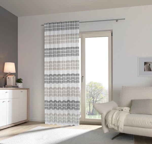 HOTOVÝ ZÁVĚS, poloprůhledné, 140/245 cm Esposa - Závěsy, Online Only