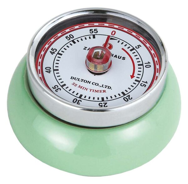 Kuchyňská magnetická minutka Speed Retro světle zelená - Zassenhaus