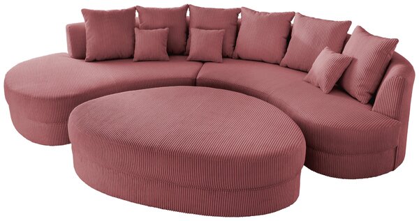 SEDACÍ SOUPRAVA, textil, korály Livetastic - Online Only sedačky, Online Only