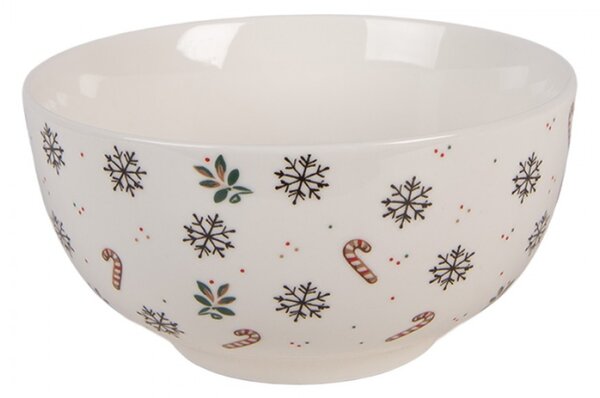 Bílá porcelánová miska na polévku Classic Gingerbread Magic – 500 ml_1