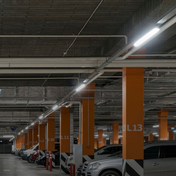 LED Technické zářiv svítidlo s nouz modul LED/36W/230V 6500K IP65 2200mAh 120 cm