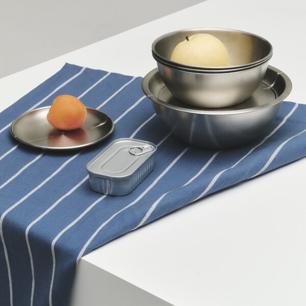 Utěrka Outdoor Market Blue/Beige Stripes – set 2 ks