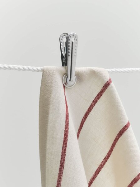 Utěrka Outdoor Market Red/Beige Stripes – set 2 ks