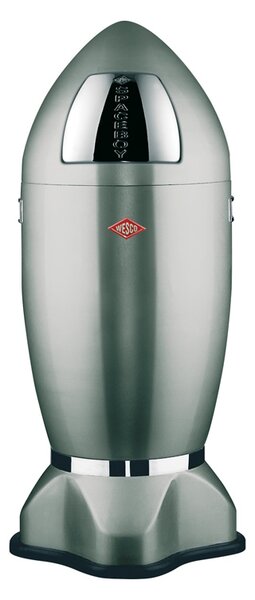 Odpadkový koš Spaceboy XL stříbrná 35l - Wesco