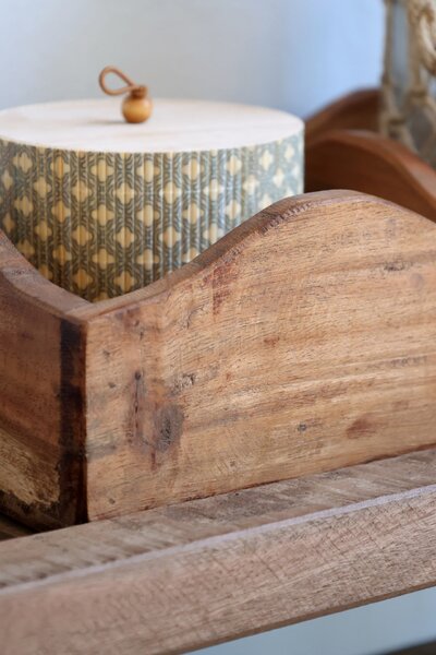 Dřevěný úložný box Grimaud Nature 40 cm