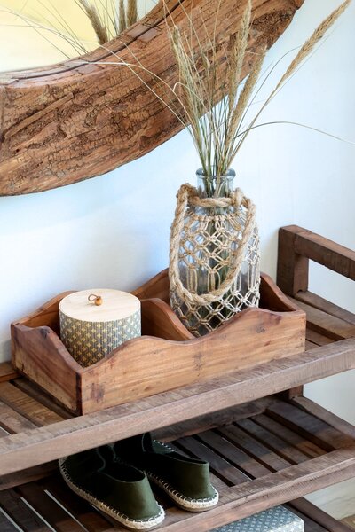Dřevěný úložný box Grimaud Nature 40 cm