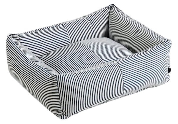 Pelíšek pro psy S Blue / White stripes