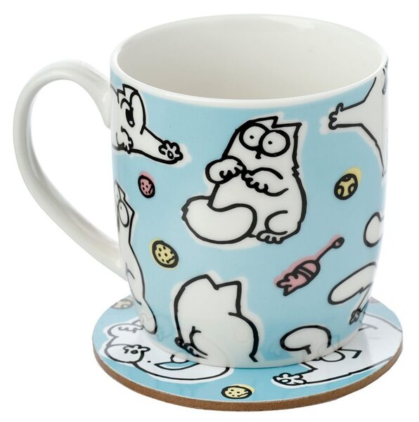 Sada hrnek a podtácek s kočkou Simon's Cat