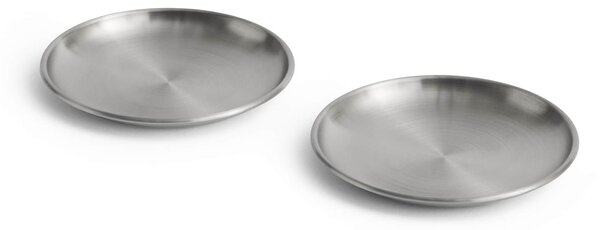 Talíř Outdoor Market Steel Ø 13,5 cm – set 2 ks