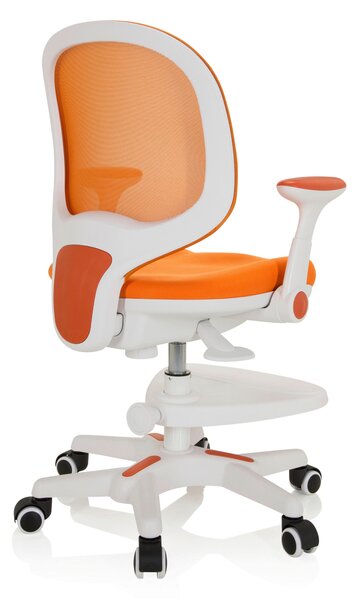 OTOČNÁ ŽIDLE PRO MLÁDEŽ, síťovina, oranžová MID.YOU - Online Only psací stoly & židle, Online Only