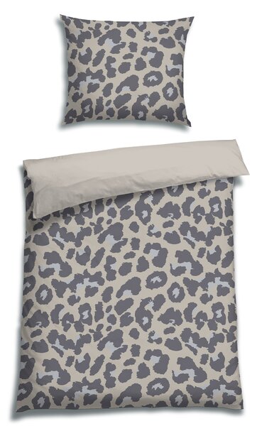 Florella Povlečení Renforcé Beluni Benny Beige Rozměr: 70x90 + 140x200 cm