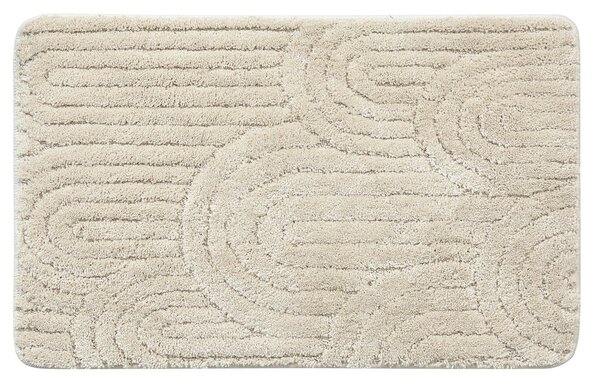 Aqualine Aqualine, RIST koupelnová předložka, 50x80cm, 100% polyester, protiskluz,ecru, NI8592
