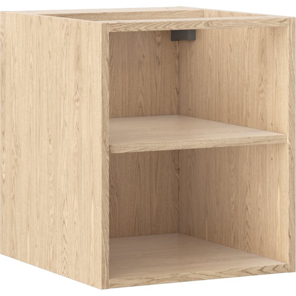 Mexen Box-A, otevřená skříňka s policí 40 cm, dub, 91AX2-0400-470-0-81