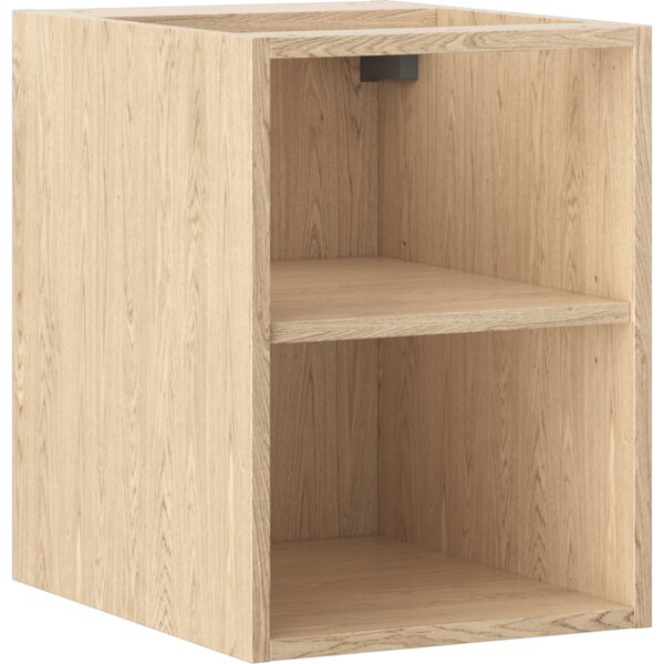 Mexen Box-A, otevřená skříňka s policí 35 cm, dub, 91AX2-0350-470-0-81