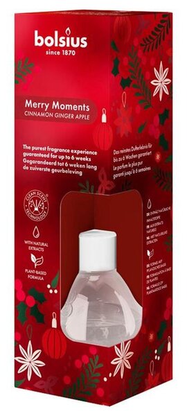 Difúzer Bolsius True Glow, 60ml, jablko/škorica