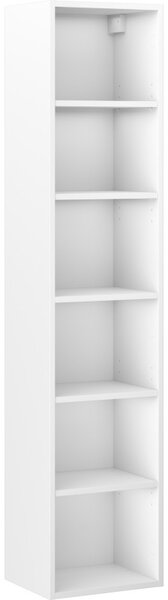 Mexen Box-A, vysoká koupelnová skříňka 35x44,2x160 cm, bílá matná, 91AX1-1600-300-1-01
