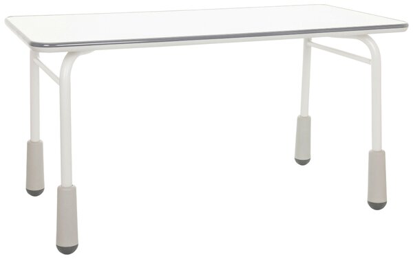 PSACÍ STŮL PRO MLÁDEŽ, světle šedá, 120/58-67/60 cm MID.YOU - Online Only psací stoly & židle, Online Only