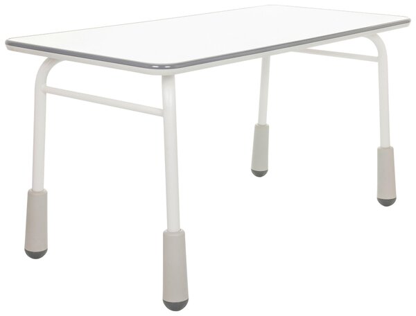 PSACÍ STŮL PRO MLÁDEŽ, světle šedá, 120/58-67/60 cm MID.YOU - Online Only psací stoly & židle, Online Only
