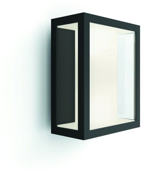 17430/30/P7 Hue WACA Impress venkovní nástěnné LED svítidlo 2x8W 1180lm 2200-6500K RGB IP44 černá