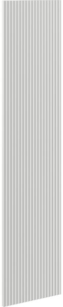 Mexen Mexen, Rýhované čelo pro korpus koupelnové skříňky 35 x 160 cm, matná šedá, 91A21-1600-300-1-62