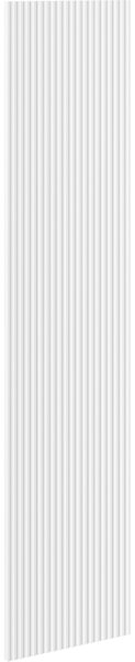 Mexen Mexen, Rýhované čelo pro korpus koupelnové skříňky 35 x 160 cm (1 ks), bílá matná, 91A21-1600-300-1-01