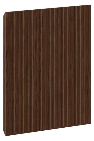 Mexen Mexen, Rýhované čelo pro korpus koupelnové skříňky 30 x 43,5 cm, ořech, 91A21-0300-470-1-86