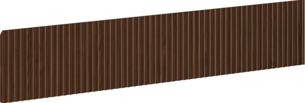 Mexen Mexen, Rýhované čelo pro korpus koupelnové skříňky 80 x 20 cm, ořech, 91A20-0800-235-1-86