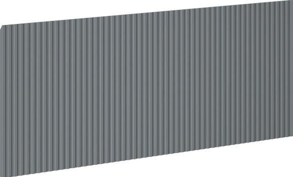 Mexen Mexen, Rýhované čelo pro korpus koupelnové skříňky 80 x 43,5 cm, grafitová matná, 91A20-0800-470-1-66