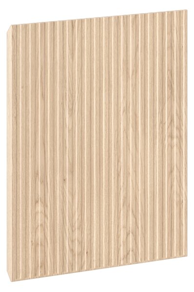 Mexen Mexen, Rýhované čelo pro korpus koupelnové skříňky 30 x 43,5 cm, dub, 91A21-0300-470-1-81