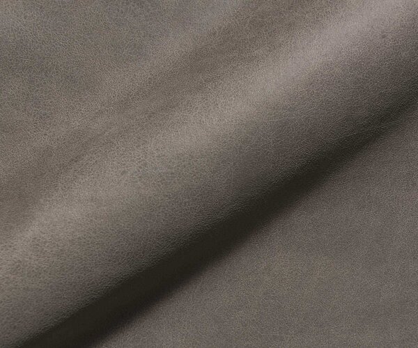 DELIFE Jídelní židle Abelia-Flex s područkami mikrovlákno taupe vintage křížová podnož široká nerezová ocel