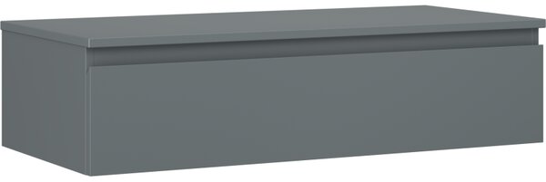 Mexen Orio, koupelnová skříňka 100 cm s horní částí, 1 zásuvka, grafitová matná, 91A10-10023-1-BFC66