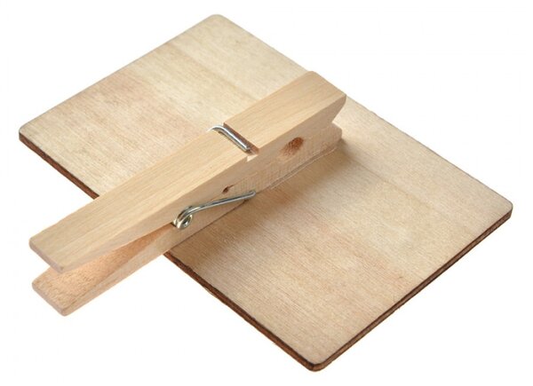 Tabulka na křídy na kolíčku – 8x2x8 cm