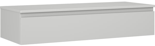 Mexen Orio, koupelnová skříňka 120 cm s horní částí, 1 zásuvka, šedá matná, 91A10-12023-1-BFC62