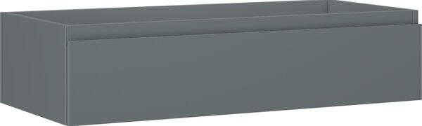 Mexen Orio, koupelnová skříňka 100 cm, 1 zásuvka, grafitová matná, 91A10-10023-1-BF66