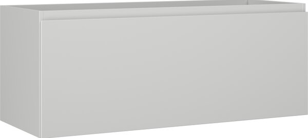 Mexen Orio, koupelnová skříňka 120 cm, 1 zásuvka, šedá matná, 91A10-12047-1-BF62