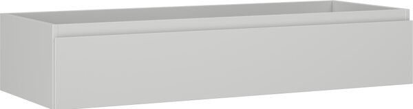 Mexen Orio, koupelnová skříňka 120 cm, 1 zásuvka, šedá matná, 91A10-12023-1-BF62