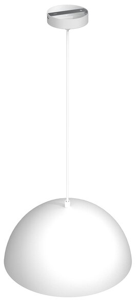 Závěsné svítidlo Beta, 1x zlaté/bílé kovové stínítko, (fi 35cm), w