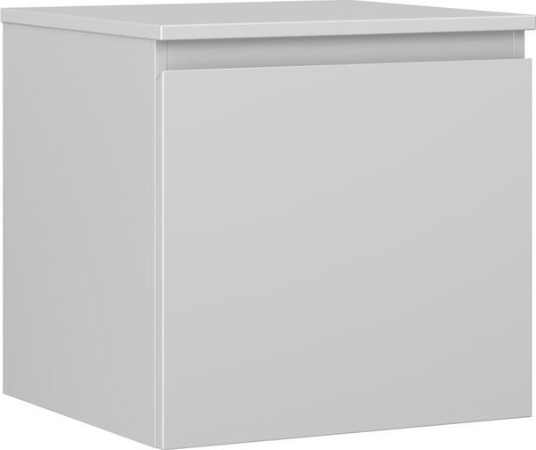 Mexen Orio, koupelnová skříňka 50 cm s horní částí, 1 zásuvka, šedá matná, 91A10-05047-1-BFC62