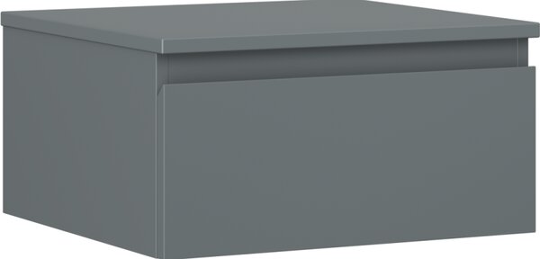 Mexen Orio, koupelnová skříňka 50 cm s horní částí, 1 zásuvka, grafitová matná, 91A10-05023-1-BFC66