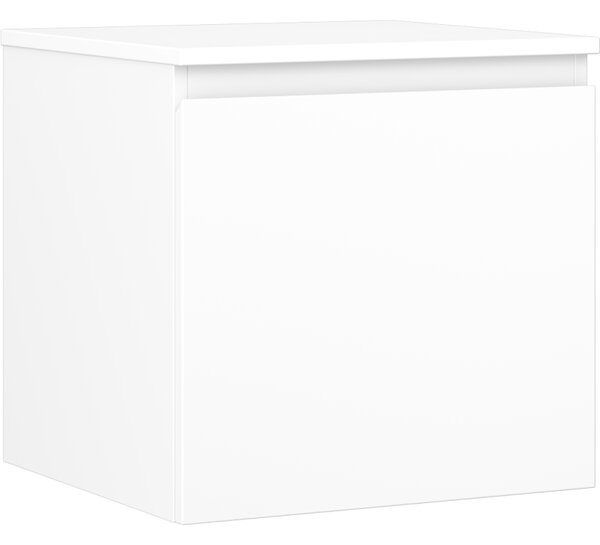 Mexen Orio, koupelnová skříňka 50 cm s horní částí, 1 zásuvka, bílá matná, 91A10-05047-1-BFC01